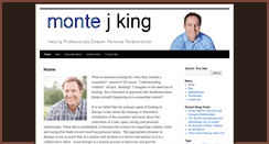 Desktop Screenshot of montekingcounseling.com